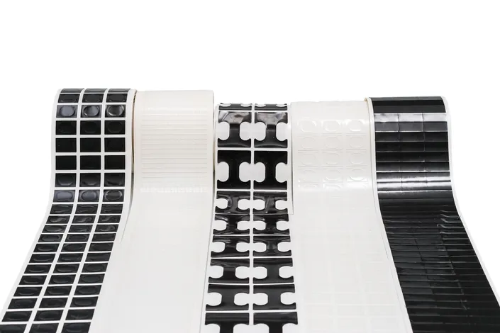 Bumper-Tape, formgestanzte Klebeteile in verschiedenen Geometrien auf Rolle